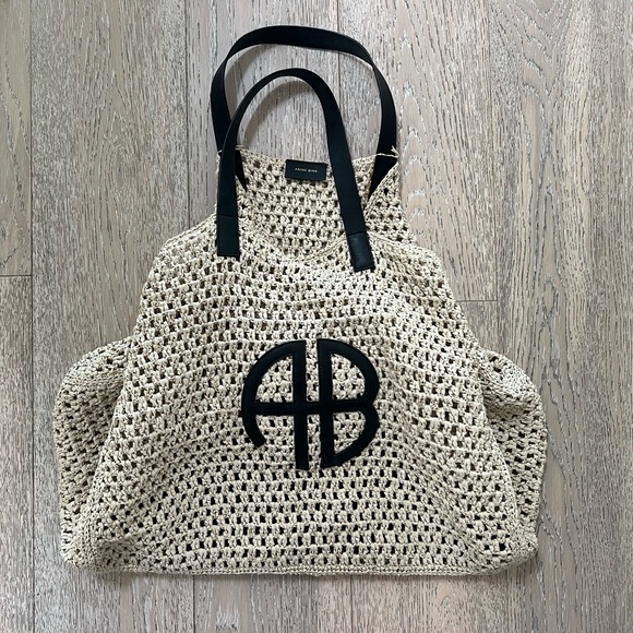 ANINE BING Large Rio Tote - Natural - Picture 6 of 7